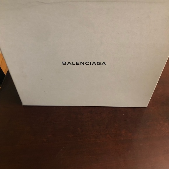 Balenciaga prism lamb skin wedge sandal - Picture 7 of 8